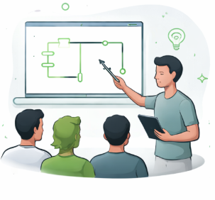 education illustration speed electronics